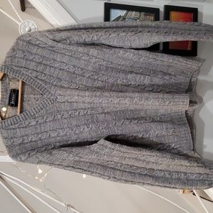 Cable knit sweater